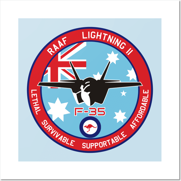 F35 Lightning II Wall Art by MBK